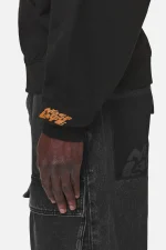 Pegador Astor Boxy Washed Black Sweat Jacket