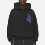Pegador Bandon Boxy Washed Black Hoodie