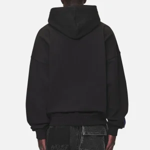 Pegador Bandon Boxy Washed Black Hoodie