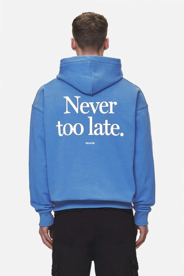 Pegador Bass Oversized Washed Retro Blue Hoodie