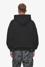Pegador Baxter Boxy Washed Black Hoodie
