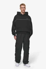 Pegador Beak Boxy Washed Black Hoodie