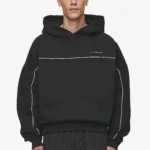 Pegador Beak Boxy Washed Black Hoodie