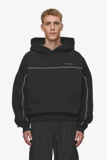 Pegador Beak Boxy Washed Black Hoodie