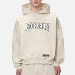 Pegador Beech Terry Boxy Washed Desert Sand Hoodie