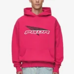 Pegador Blamor Oversized Washed Virtual Pink Hoodie