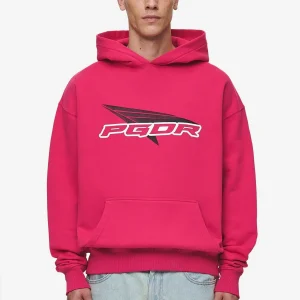 Pegador Blamor Oversized Washed Virtual Pink Hoodie