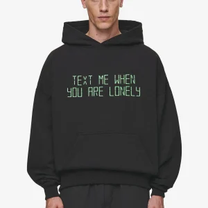 Pegador Bleek Boxy Washed Black Hoodie