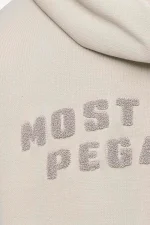 Pegador Buford Oversized Washed Light Beige Hoodie