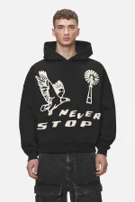 Pegador Beech Terry Boxy Washed Desert Sand Hoodie