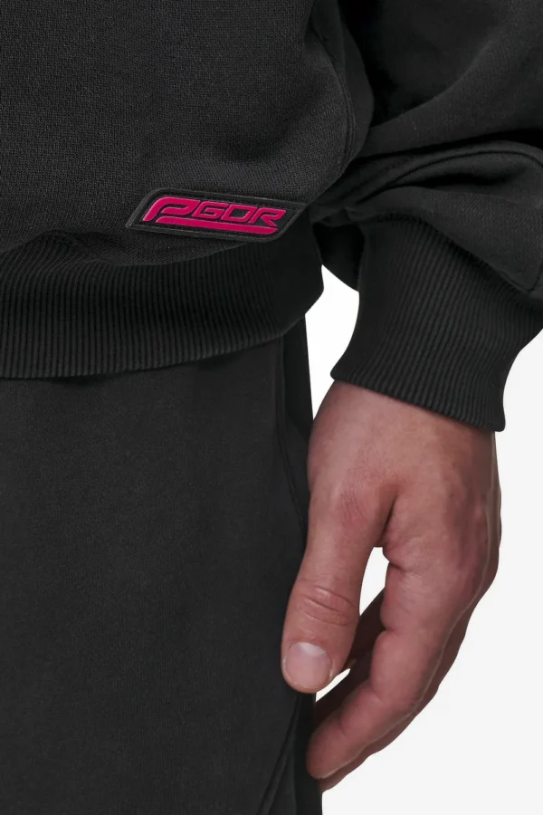 Pegador Conven Boxy Vintage Black Hoodie