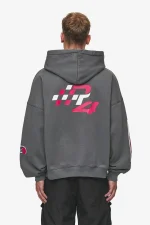 Pegador Dome Boxy Washed Anthracite Hoodie