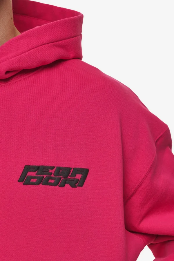 Pegador Doyer Oversized Washed Virtual Pink Hoodie