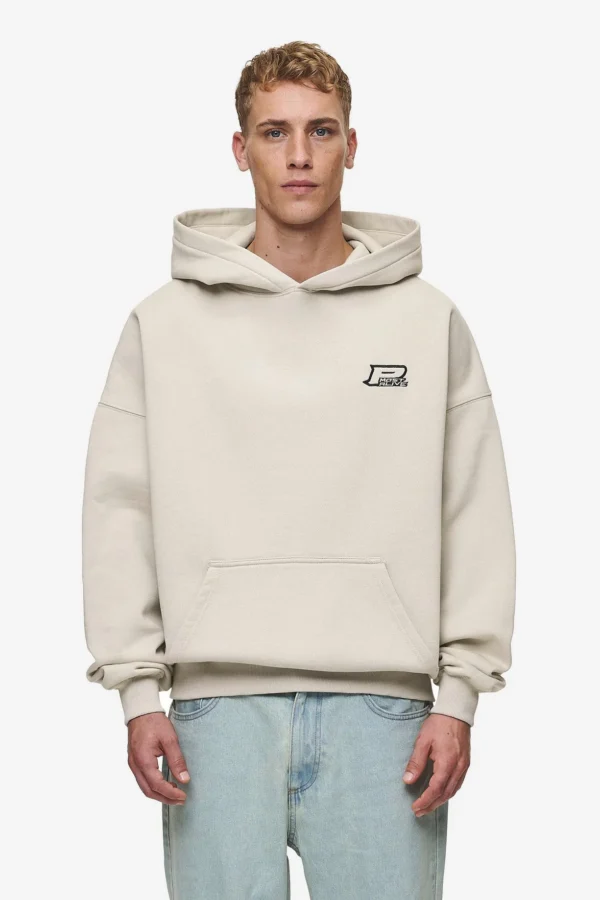 Pegador Duan Boxy Washed Light Beige Hoodie