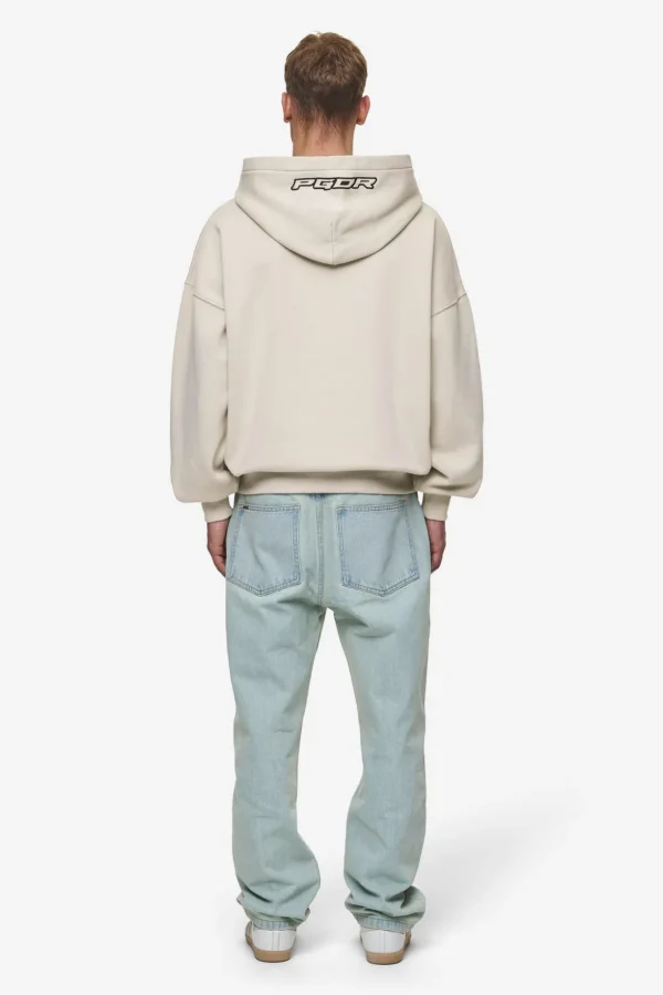 Pegador Duan Boxy Washed Light Beige Hoodie