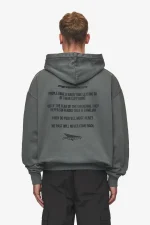 Pegador Dubose Oversized Vintage Anthracite Hoodie
