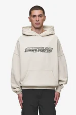 Pegador Enrith Boxy Washed Light Beige Hoodie