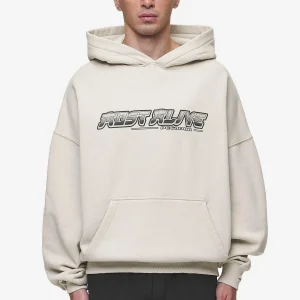 Pegador Enrith Boxy Washed Light Beige Hoodie