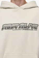 Pegador Enrith Boxy Washed Light Beige Hoodie