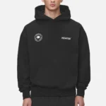 Pegador Gordan Oversized Washed Black Hoodie