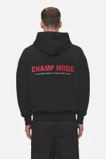 Pegador Gordan Oversized Washed Black Hoodie