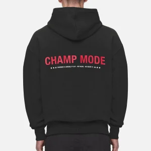 Pegador Gordan Oversized Washed Black Hoodie