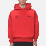 Pegador Gordan Oversized Washed Red Hoodie