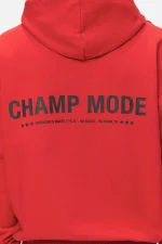 Pegador Gordan Oversized Washed Red Hoodie