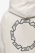 Pegador Hawkins Oversized Washed Light Beige Hoodie