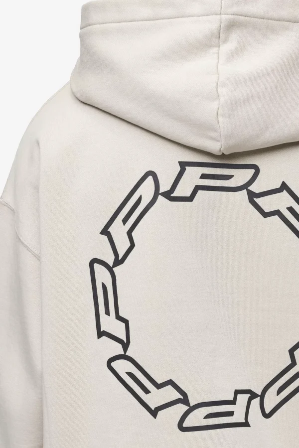 Pegador Hawkins Oversized Washed Light Beige Hoodie