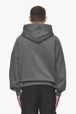 Pegador Hogan Boxy Washed Anthracite Sweat Jacket