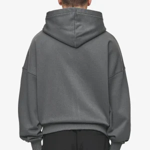 Pegador Hogan Boxy Washed Anthracite Sweat Jacket