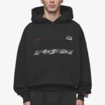 Pegador Iron Boxy Washed Black Hoodie