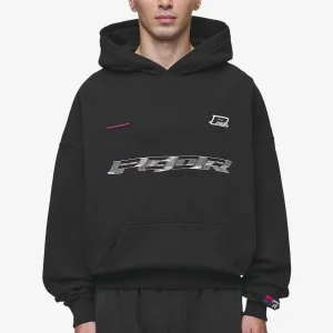 Pegador Iron Boxy Washed Black Hoodie