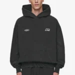 Pegador Lance Oversized Vintage Black Hoodie