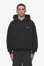 Pegador Lexing Oversized Washed Black Hoodie