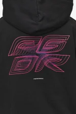 Pegador Lexing Oversized Washed Black Hoodie