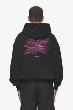 Pegador Lexing Oversized Washed Black Hoodie