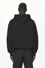 Pegador Manor Oversized Black Signal Red Hoodie