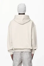 Pegador Manor Oversized Washed Dust Cream Hoodie - Image 2