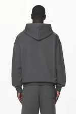 Pegador Manor Oversized Washed Volcano Grey Hoodie