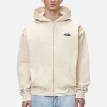 Pegador Narson Oversized Washed Desert Sand Sweat Jacket