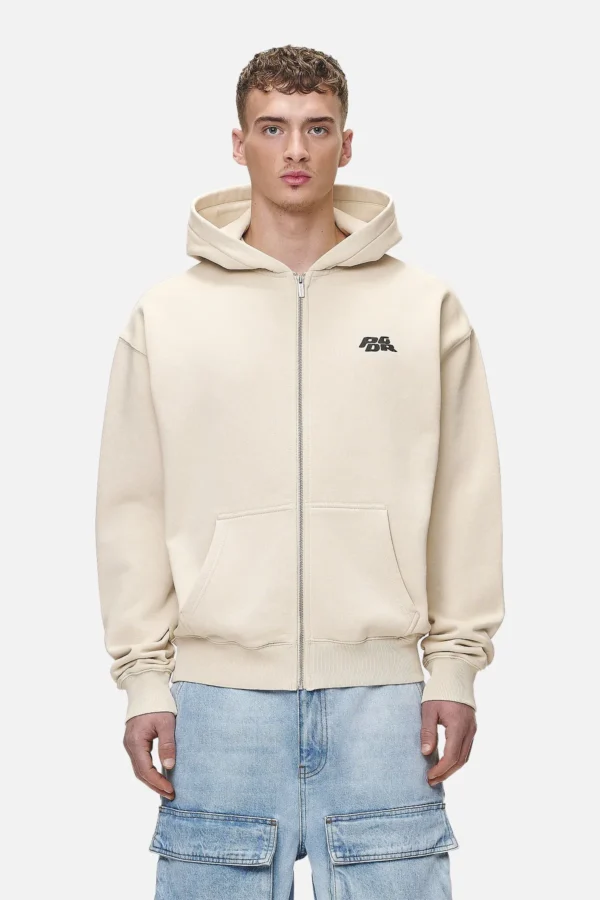 Pegador Narson Oversized Washed Desert Sand Sweat Jacket