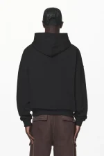Pegador Pansy Boxy Black Hoodie
