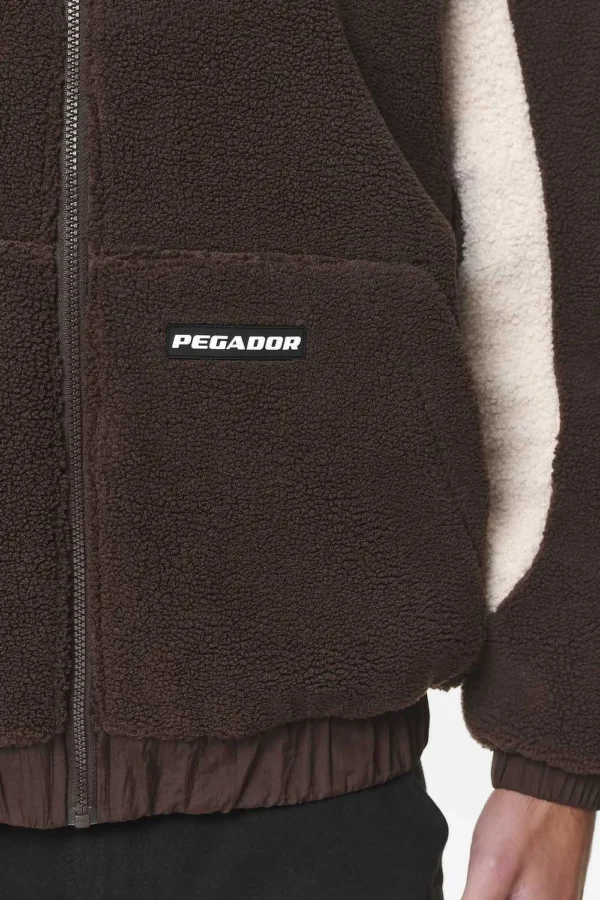 Pegador Polaris Oak Brown Teddy Jacket