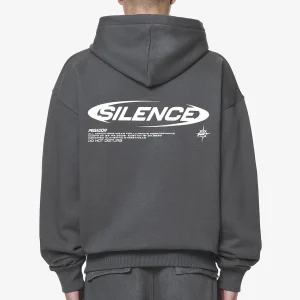 Pegador Sanit Oversized Washed Volcano Grey Sweat Jacket