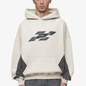 Pegador Slick Boxy Washed Light Beige Hoodie