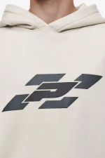 Pegador Slick Boxy Washed Light Beige Hoodie