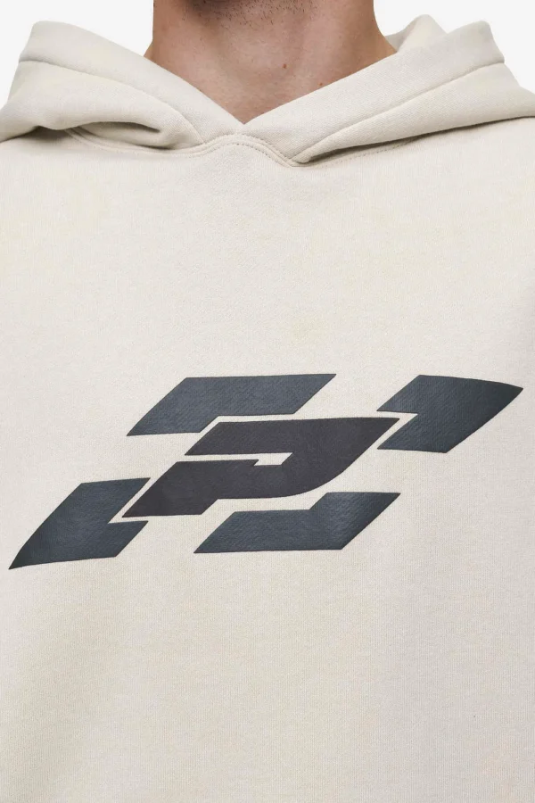 Pegador Slick Boxy Washed Light Beige Hoodie