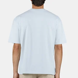 Peston Oversized Tee Washed Dream Blue-1